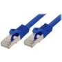 Tīkla kabelis ShiverPeaks BASIC-S Cat7 S/FTP (S-STP) zils, 1 m, RJ-45, zeltīti kontakti