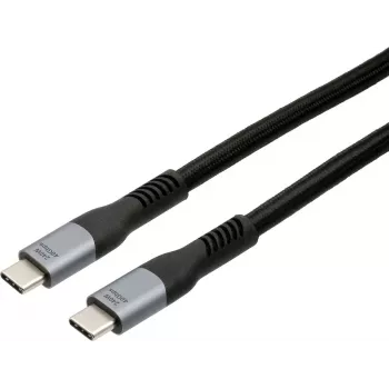 USB4 kabelis Exsys EX-K1598-2.0 — 40 Gbit/s dati, 240 W strāvas padeve