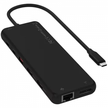 Daudzportu USB-C adapteris Satechi ST-P3D13K 13-in-1 ar trīskāršā displeja atbalstu