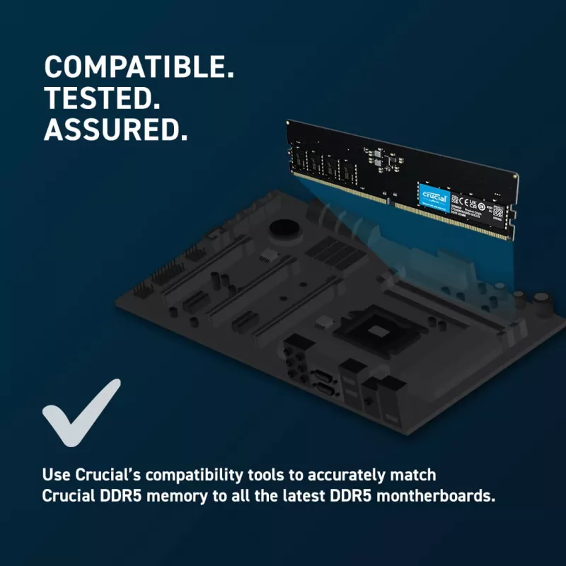 MEMORY DIMM 64GB DDR5-4800/KIT2 CT2K32G48C40U5 CRUCIAL