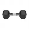 REBEL ACTIVE gumjotas čuguna hanteles 2x8 kg