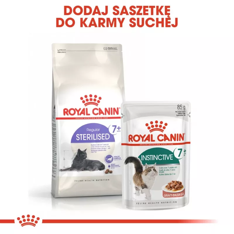 ROYAL CANIN Sterilised 7+ - sausā barība kaķiem - 10 kg
