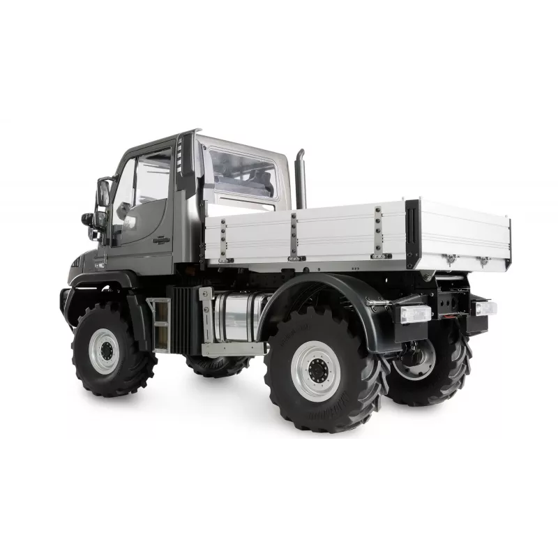 Amewi Mercedes-Benz Unimog ierīču nesējs 4WD antracīts 1 10 ARTR (22683)