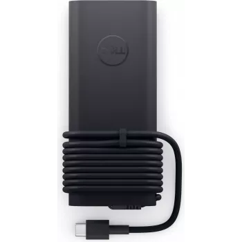 USB-C GaN plānais adapteris Dell 130W 492-BDQD — klēpjdatora un ierīču lādētājs