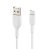 USB kabelis Belkin CAB001BT3MWH 3 m USB A USB C Balts