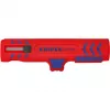 Knipex 16 85 125 SB kabeļu noņēmējs zils, sarkans