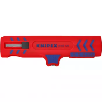 Knipex 16 85 125 SB kabeļu noņēmējs zils, sarkans