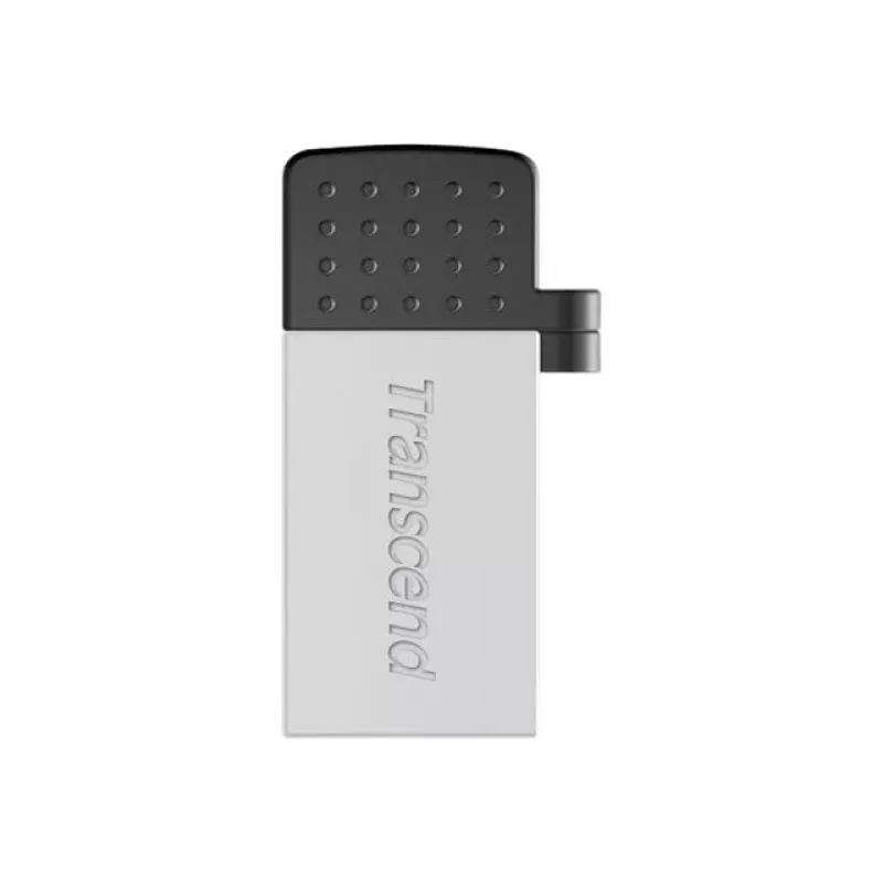Transcend JetFlash Mobile 380 - USB zibatmiņa - 16GB - USB2.0 - sudraba krāsā (TS16GJF380S)