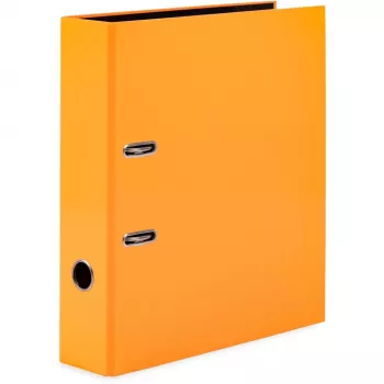 Gredzenu mape HERMA 20064 A4 oranža apaļais gredzens 70 mm
