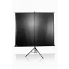 Elite Screens | Statīva/Portatīvais izvelkamais projektora ekrāns | T92UWH | Diagonāle 92 collas | 16:9 | Redzamā ekrāna platums (W) 203,2 cm | Melns