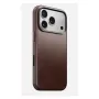 Mobilā tālruņa vāciņš Nomad Traditional Leather vāciņš iPhone 17 Pro, ādas mikrošķiedras, piemērots 6,3 collu (16 cm), brūns