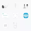 Reolink Argus Series B320 - 3MP āra bezvadu drošības kamera ar personu/transportlīdzekļu noteikšanu, divvirzienu audio