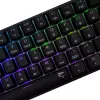 Mehāniskā tastatūra White Shark Shinobi-2 Blue Switch Melns US layout