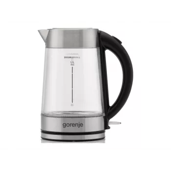 Gorenje K17GDWII Tējkanna, Elektriskā, Tilpums 1,7 L, Jauda 2200 W, Nerūsējošais tērauds | Gorenje