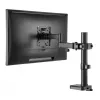 Maclean LCD monitora galda stiprinājums, VESA 75x75 un 100x100, 17-32 9kg, MC-751N