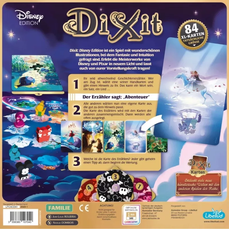 Dixit: Disney Edition, galda spēle