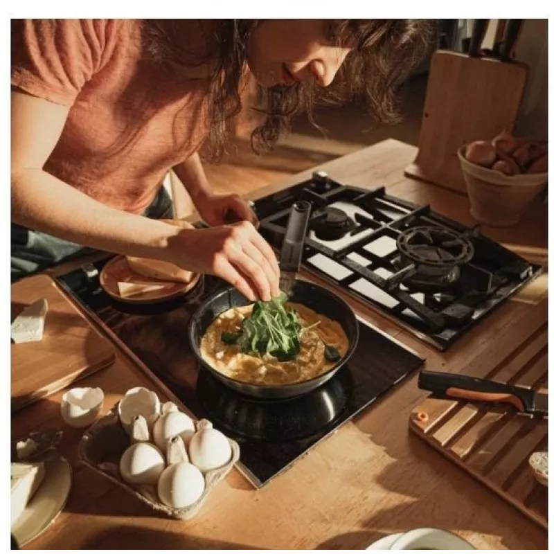 Fiskars 1072249 panna Gourmet panna apaļa