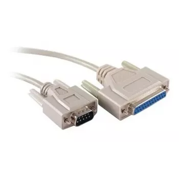 Seriālais RS232 kabelis ProXtend DB25 vīrišķais uz DB9 sievišķo PX-RS2329M25F 1,8 m