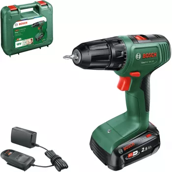 Bezvada urbjmašīna Bosch EasyDrill 18V-38 — 18V, 38 Nm griezes moments, kompakta bezvada urbjmašīna
