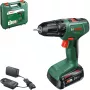 Bezvada urbjmašīna Bosch EasyDrill 18V-38 — 18V, 38 Nm griezes moments, kompakta bezvada urbjmašīna