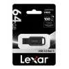 Lexar JumpDrive LJDV400064G-BNBNG USB zibatmiņa 64 GB USB Type-A 3.2 Gen 1 (3.1 Gen 1) Melna