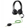 Vadu konferences austiņas Acer GP.HDS11.01N — supra-aural, 2 m kabelis, 20–20000 Hz, 160 g, melna