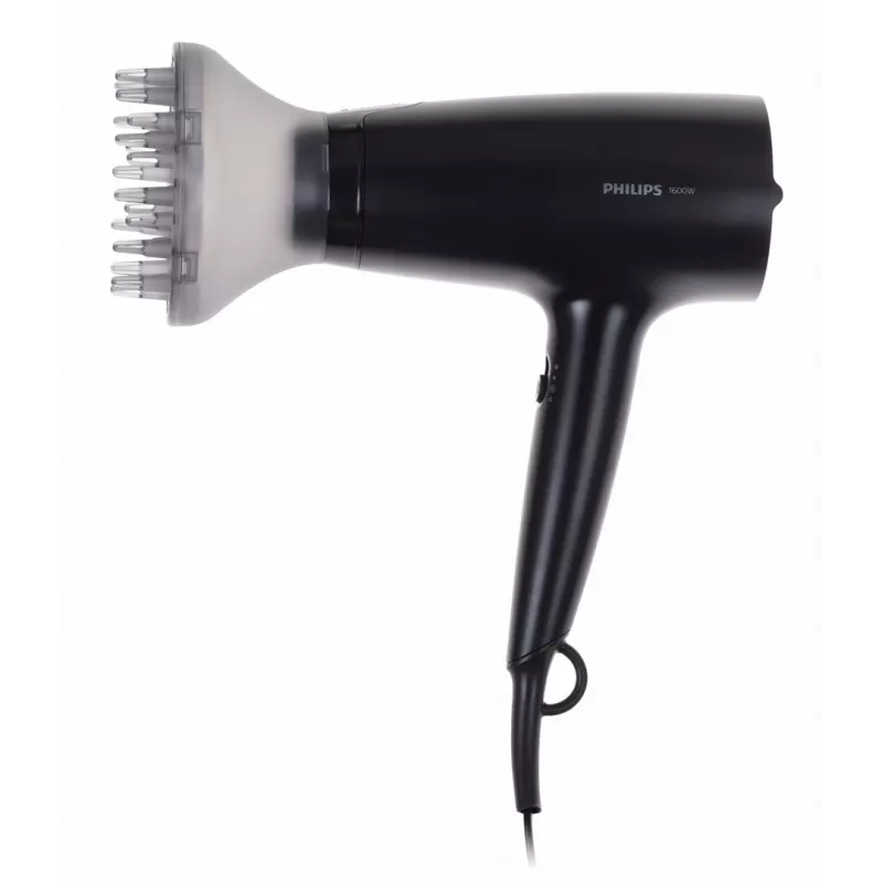 Philips 3000 sērija BHD302/30 matu žāvētājs 1600 W Melns