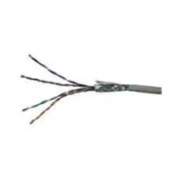 Wentronic Goobay CAT 5e tīkla kabelis, SF/UTP, pelēks, 100 m - CU, AWG 24/1 (cietais), PVC (15015)