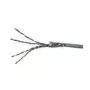Wentronic Goobay CAT 5e tīkla kabelis, SF/UTP, pelēks, 100 m - CU, AWG 24/1 (cietais), PVC (15015)
