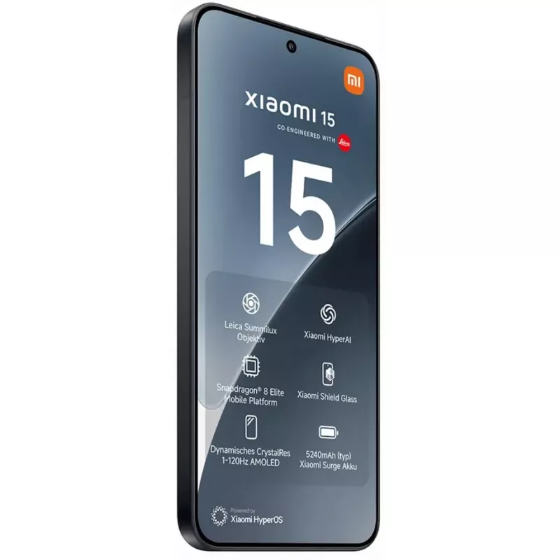Xiaomi 15 16.1 cm (6.36 inch) 12 GB 512 GB 5240 mAh Melns