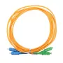 Pārlēcējs Extralink SC/APC uz SC/UPC, viena režīma dupleksais G.657.A1, 3 mm Ø, 3 m