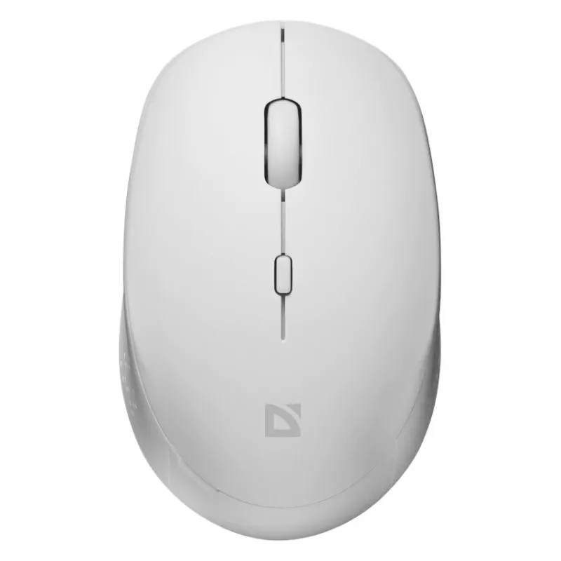 Bezvadu pele ar klusu klikšķi AURIS MB-027 800/1200/1600 DPI balta