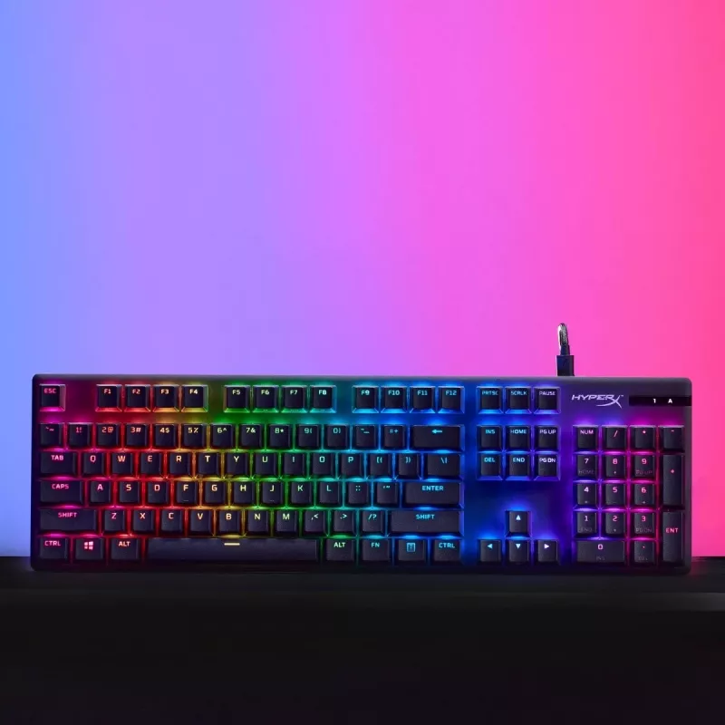 HyperX Alloy Origins PBT HX Red - mehāniskā spēļu tastatūra