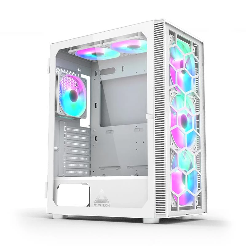 PC Case Montech X3 GLASS Midi Tower balta