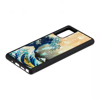 Aizsargtelefona maciņš iKins Samsung Galaxy Note 20 ar Great Wave dizainu