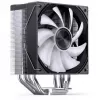 CPU dzesētājs Jonsbo CA40 Melns ARGB, 120 mm PWM ventilators, 225W TDP, melns