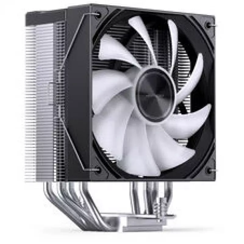 CPU dzesētājs Jonsbo CA40 Melns ARGB, 120 mm PWM ventilators, 225W TDP, melns