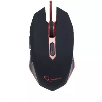 USB OPTISKĀ SPĒĻU PELE/SARKANA MUSG-001-R GEMBIRD