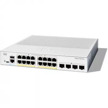 Pārvaldīts komutators Cisco Catalyst 1300-16P-4X 16 portu GE PoE 4x10GE SFP+