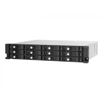 QNAP TL-R1220Sep-RP HDD/SSD korpuss Melns, Pelēks 2.5/3.5 collas