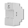 DIN sliežu barošanas bloks QOLTEC 24V 2.5A 60W pelēks