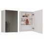 Vannas istabas sienas skapītis top e shop POLA 1DL BIEL — 400×220×600 mm, 3 plaukti, balts