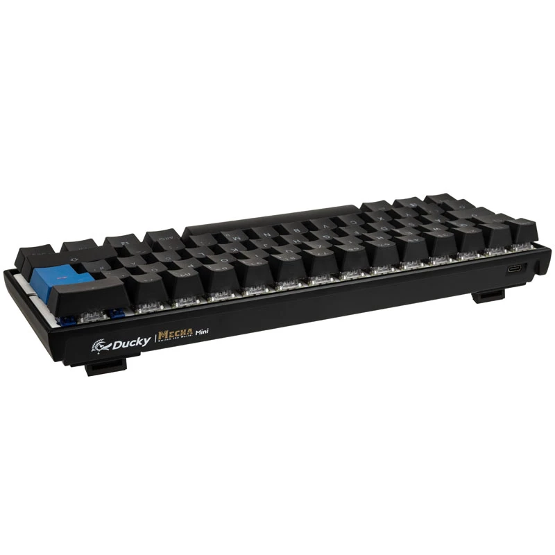 Ducky Mecha Mini tastatūra spēlēm USB angļu melna