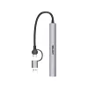 Unitek H1209AGY01 USB-A 5Gbps 7in1 USB centrmezgls