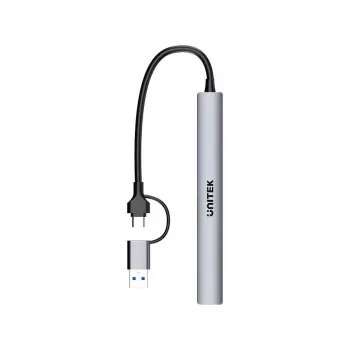Unitek H1209AGY01 USB-A 5Gbps 7in1 USB centrmezgls