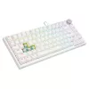 Savio ASTRAL WHITE JADE tastatūra Gaming USB QWERTY US International