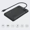Unitek Y-3036A - DiskGuard Raiden 2.5 USB-C uz SATA III 2.5” HDD/SSD cietā diska korpuss