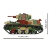 Cobi Building Blocks Light Tank 7TP modelis, 669 detaļas, COBI-2661