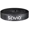 Kabeļu turētājs Savio OC-06 Universāls Melns