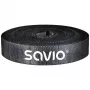 Kabeļu turētājs Savio OC-06 Universāls Melns